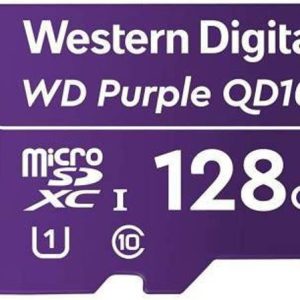 WD 128G1P0C WD Purple Surveillance Micro SD 128 GB Micr...
