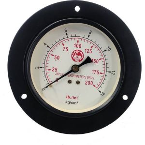 Japsin Dial Pressure Gauge 0-200 PSI MS Body Dia 100 MM...