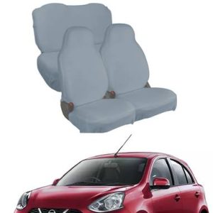 Autoxygen Cotton Car Seat Cover For Nissan Micra