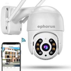 ephorus V380 pro WiFi camera outdoor and indoor waterproof cemara night vision 360° IP Camera Camera