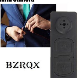 Bzrqx Spy Camera Button Hidden HD Video Audio Photo tak...