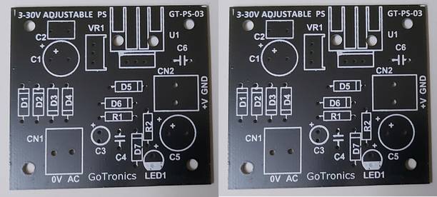 GoTronics Unwired Single Sided Printed Circuit Board