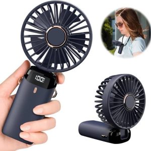 DIGITRENDS Mini Portable Fan,Powerful Hand Fan 1800 mah...