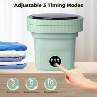 TEZZ Pop-Up Electric Washer for Quick Wash in Small Spaces Washing Machine Door Hinge