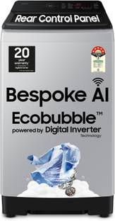 Samsung 10 kg 5 Star, AI Wash, Ecobubble, AI Energy Mode, AI VRT+, Soft Closing Door, Wi-Fi, Digital I...