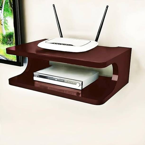 A M CRAFTS Wooden Setup Box Stand for Home Wall Mount S...