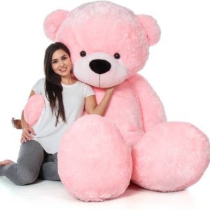Pocketfriendly Diwali Gift 4 Feet Pink Medium Size Tedd...