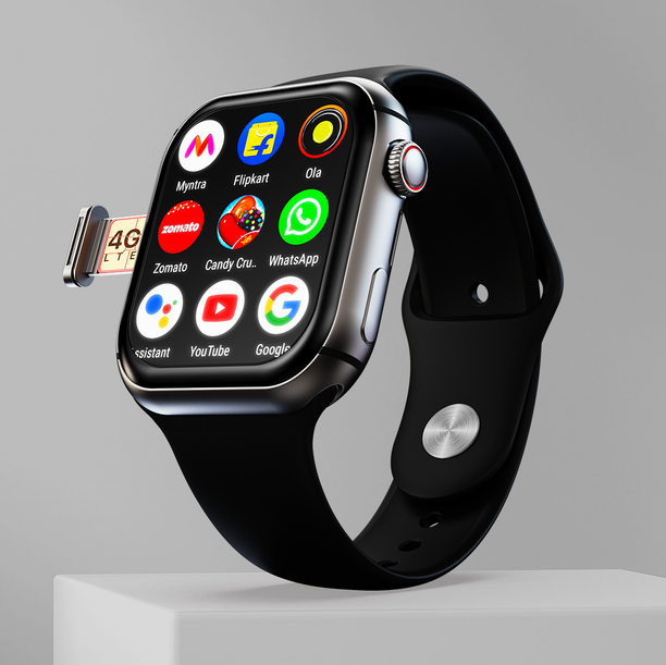 Fire-Boltt Dream WristPhone - 4G SIM/LTE/WiFi, Android ...