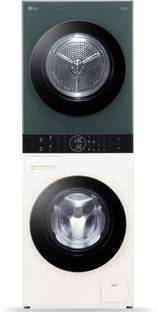 LG 13 kg WashTower, AI Direct Drive & DUAL Inverter Heat Pump, Wi-Fi, Steam Fully Automatic Front Load...