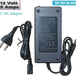 BALRAMA 12V 5A Power Supply Adapter AC/DC Adaptor 12 Vo...