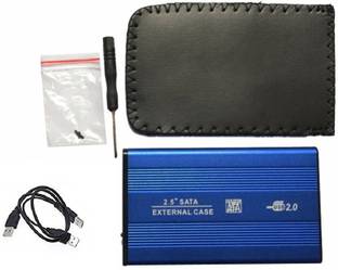 Frackson Blue External portable Sata Casing case Usb 2.0 2.5" inch Hard Disk Enclosure WD Sony Lenovo ...