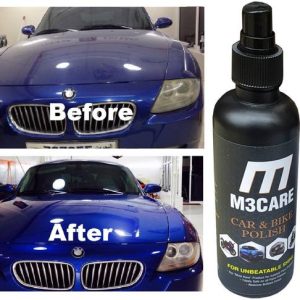 M3CARE Liquid Car Polish for Exterior, Metal Parts, Lea...