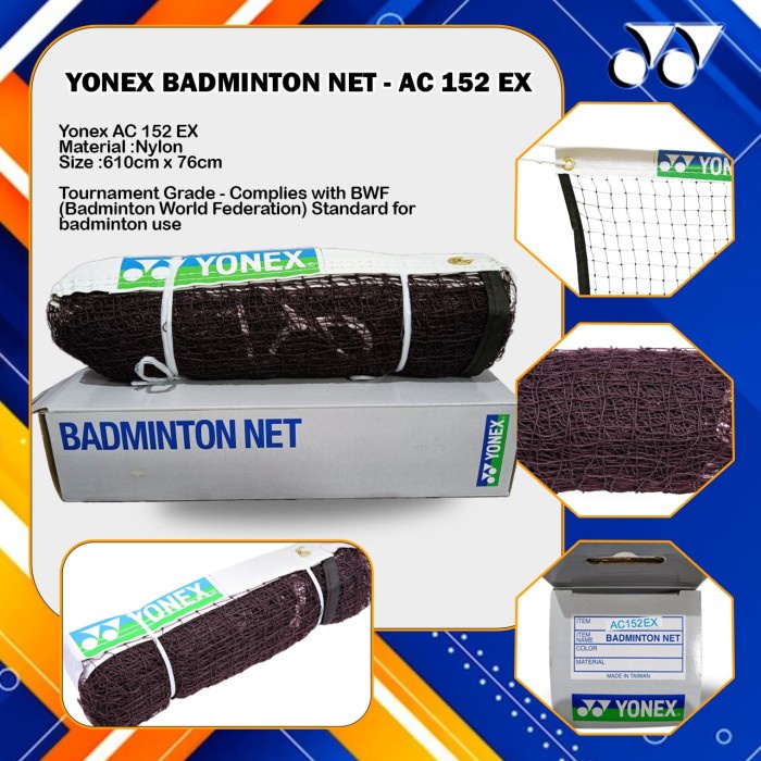 Badminton net 152ex
